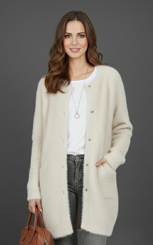 Elegant_White_Cardigan_Sweater_with_Pockets__Medium_Thickness__Regular_Long_Sleeves__Available_in_Multiple_Sizes_for_Women_0