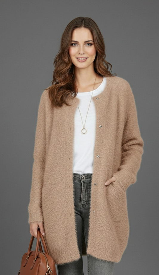 Elegant_White_Cardigan_Sweater_with_Pockets__Medium_Thickness__Regular_Long_Sleeves__Available_in_Multiple_Sizes_for_Women_0